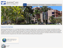 Tablet Screenshot of americarehr.com